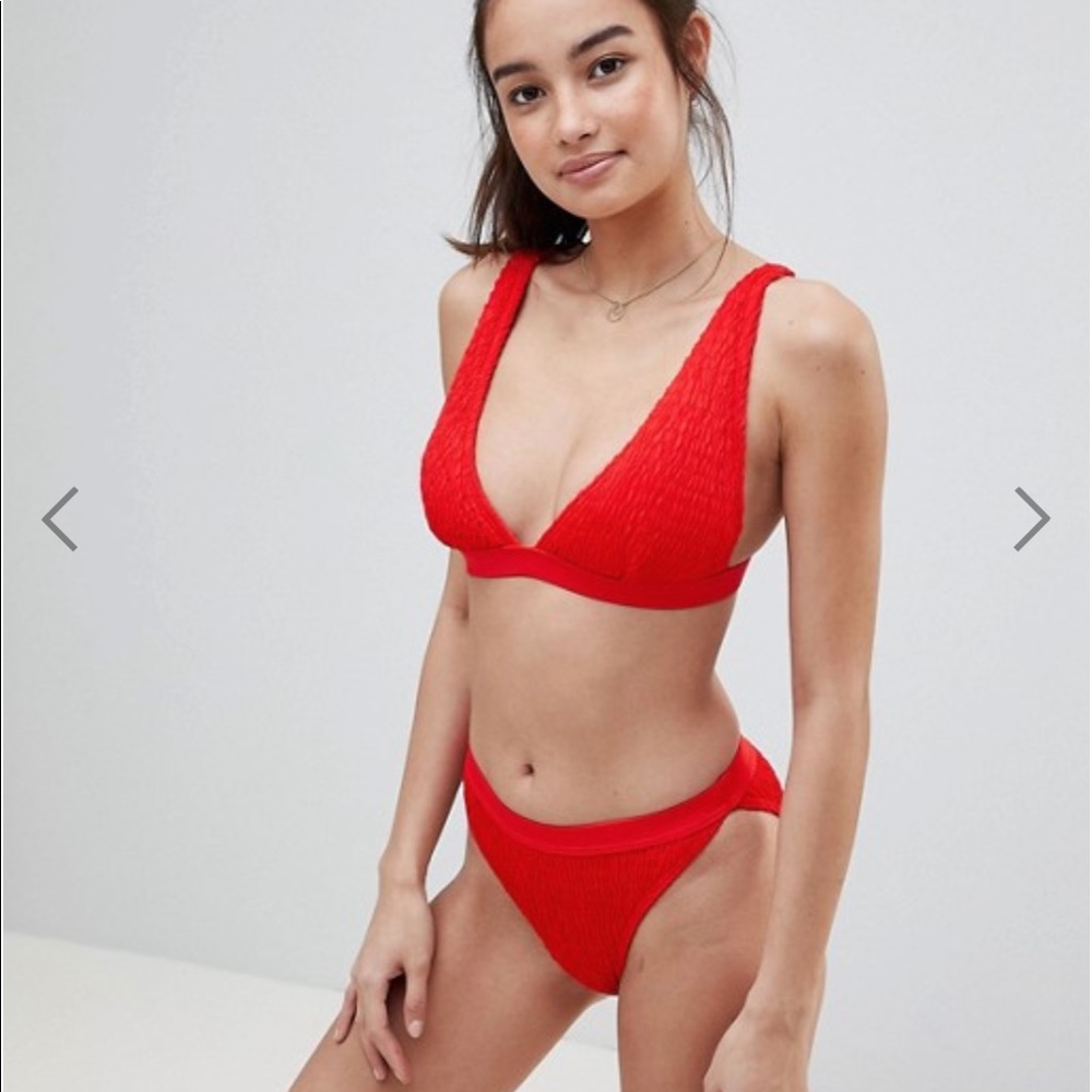 South Beach Crinkle Bikini Set